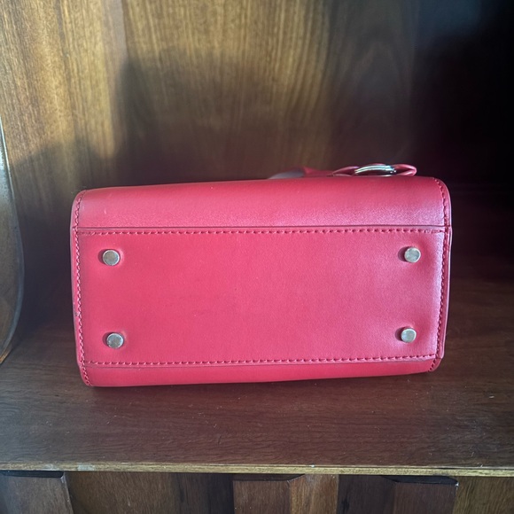 Kate Spade Red Scalloped Mini Bag - Picture 2 of 8